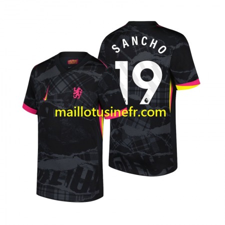 Maillot de Foot Chelsea Jadon Sancho 19 Troisième 2024-25 Maillot de Foot Chelsea Jadon Sancho 19 Troisième 2024-25